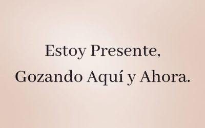 Recuerda, regresa, agradece hoy.